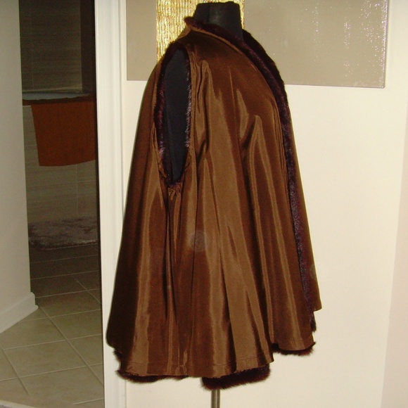 Faux Fur Mink Swing Coat/Vest - Picture 11 of 16